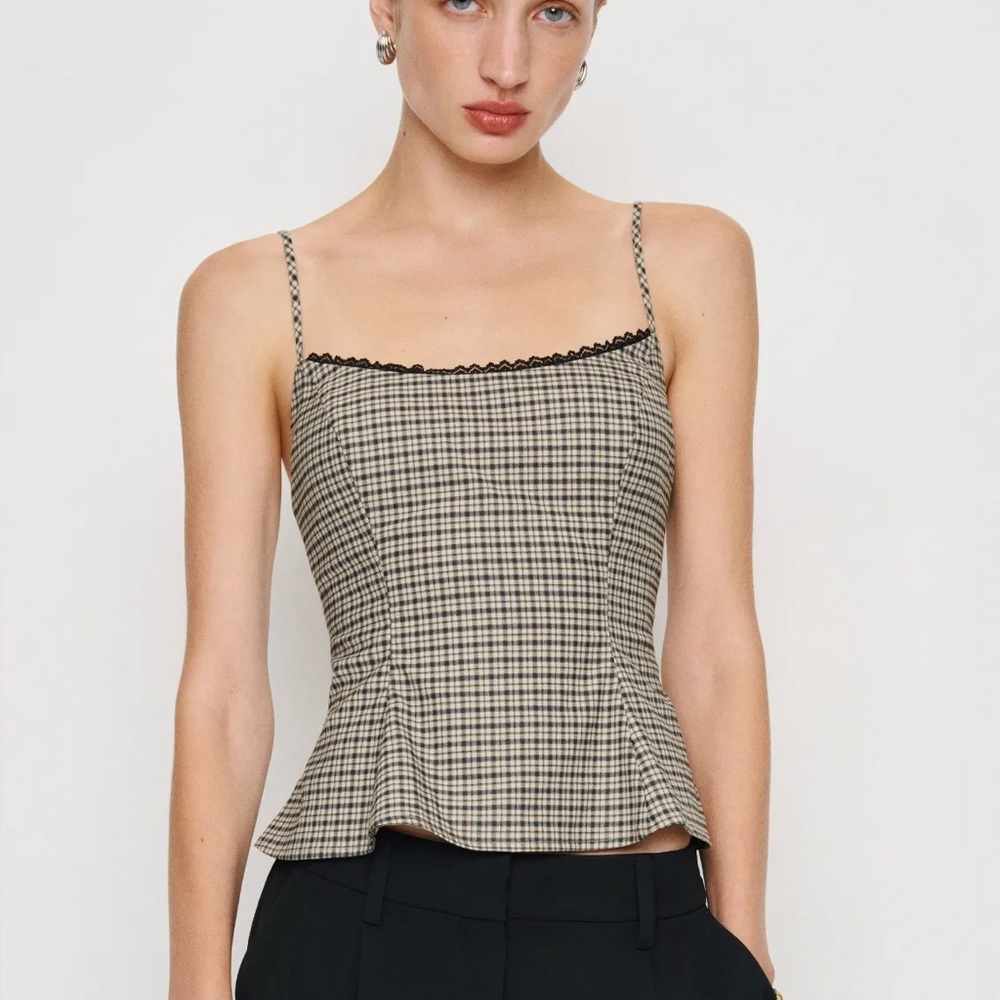 Reformation Genevieve top size 6